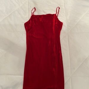 Red homecoming dress from Lulus, size medium, worn once.